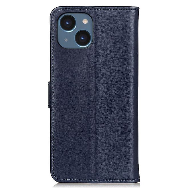Étui pour iPhone 14 Plus - Collection Classic II en cuir - Bleu