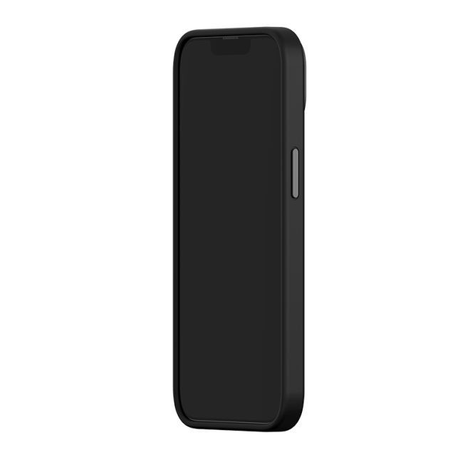 Baseus - iPhone 14 Plus Hülle inkl. Schutzglas - Silikon Case + Displayschutz - Liquid Silica Gel - schwarz