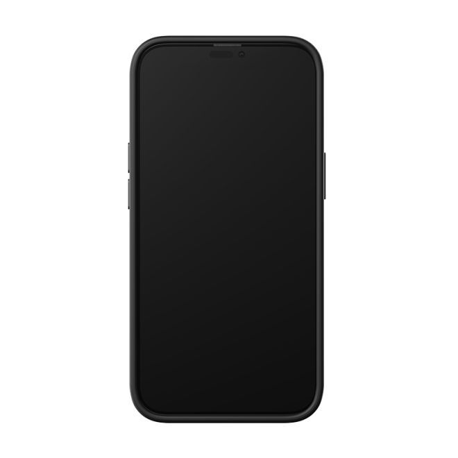 Baseus - iPhone 14 Pro Max Hülle inkl. Schutzglas - Silikon Case + Displayschutz - Liquid Silica Gel - schwarz