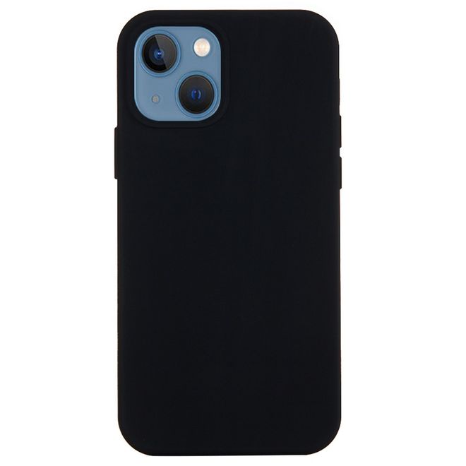 iPhone 14 Plus Phone Case - Softcase - Liquid Silicone Series - Black
