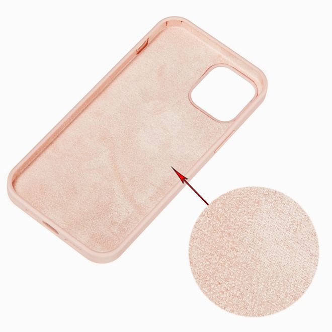 iPhone 14 Plus Phone Case - Softcase - Liquid Silicone Series - Pink