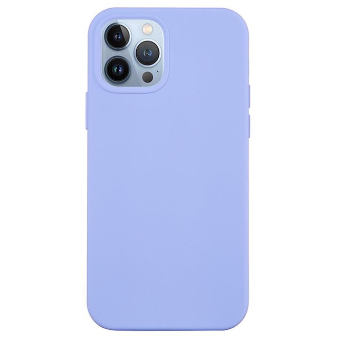 iPhone 14 Pro Handy Hülle - Softcase - Liquid Silicone Series - lila