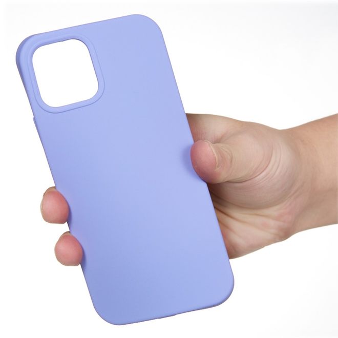 iPhone 14 Pro Handy Hülle - Softcase - Liquid Silicone Series - lila