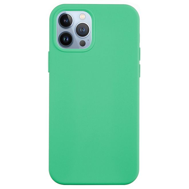 iPhone 14 Pro Phone Case - Softcase - Liquid Silicone Series - Green
