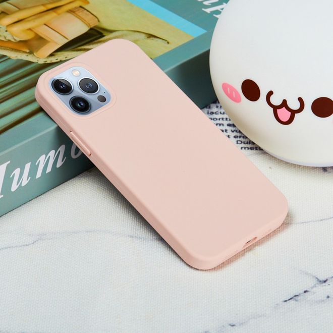 iPhone 14 Pro Phone Case - Softcase - Liquid Silicone Series - Pink