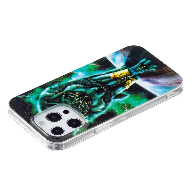 iPhone 14 Pro Phone Case - Glowing Case - Softcase Image Plastic Series - Bad Wolf
