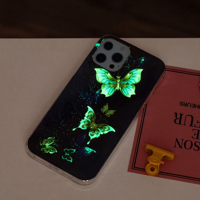 Coque pour iPhone 14 Pro Max - Coque lumineuse - Série Image Plastic - Papillons