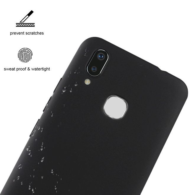 Vivo X21 Schutzhülle - Gummihülle - Softcase TPU -  schwarz