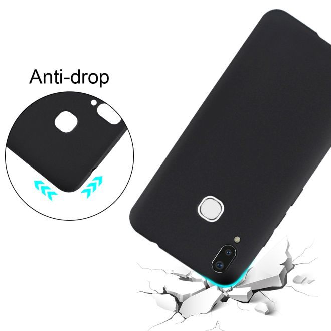 Vivo X21 Schutzhülle - Gummihülle - Softcase TPU -  schwarz