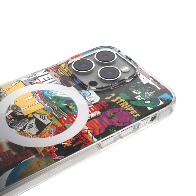 Adidas - iPhone 14 Pro Max Hülle - Hardcase - OR MagSafe All Over Print Case Series  - mehrfarbig