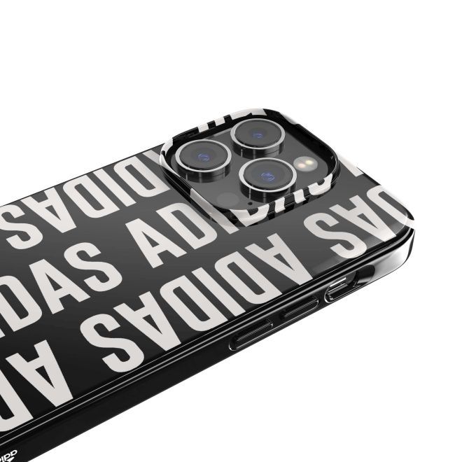 Adidas - iPhone 14 Pro Hülle - Hardcase - SP Snap Case Logo Series - schwarz
