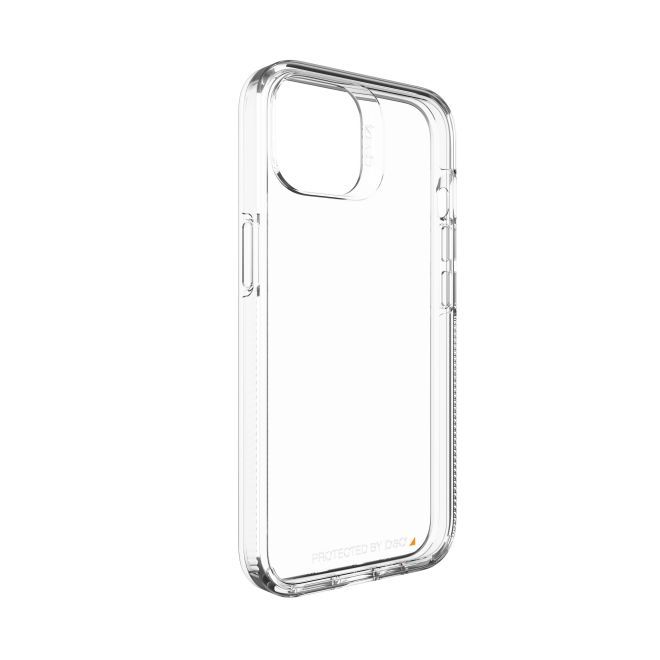 Gear4 - iPhone 14 Hülle - Backcover - Aufprallschutz bis 4m - Crystal Palace - transparent