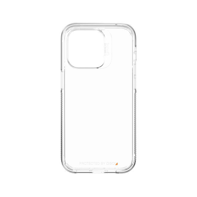 Gear4 - iPhone 14 Pro Hülle - Backcover - Aufprallschutz bis 4m - Crystal Palace - transparent