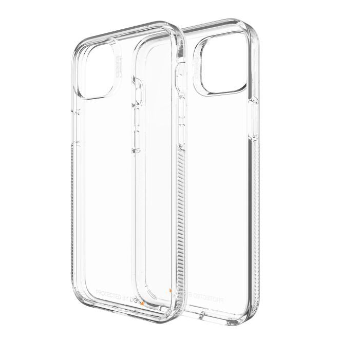 Gear4 - iPhone 14 Plus Hülle - Backcover - Aufprallschutz bis 4m - Crystal Palace - transparent