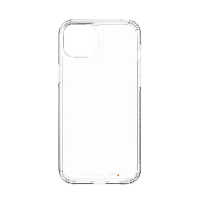 Gear4 - iPhone 14 Plus Hülle - Backcover - Aufprallschutz bis 4m - Crystal Palace - transparent