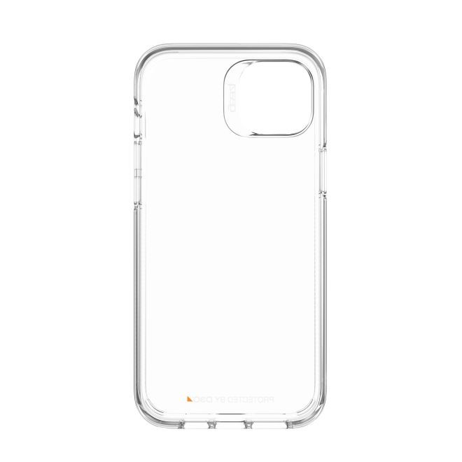 Gear4 - iPhone 14 Plus Hülle - Backcover - Aufprallschutz bis 4m - Crystal Palace - transparent