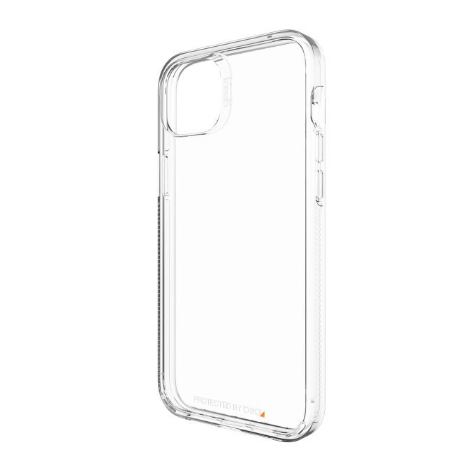 Gear4 - iPhone 14 Plus Hülle - Backcover - Aufprallschutz bis 4m - Crystal Palace - transparent