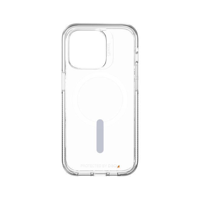 Gear4 - iPhone 14 Pro Hülle - Backcover - Aufprallschutz bis 4m - Crystal Palace Snap MagSafe Series - transparent