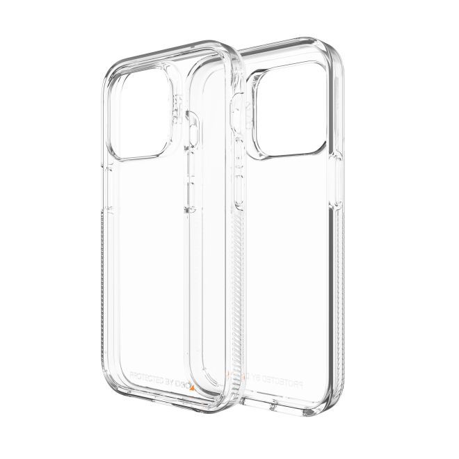 Gear4 - iPhone 14 Plus Hülle - Backcover - Aufprallschutz bis 4m - Crystal Palace Snap MagSafe Series - transparent