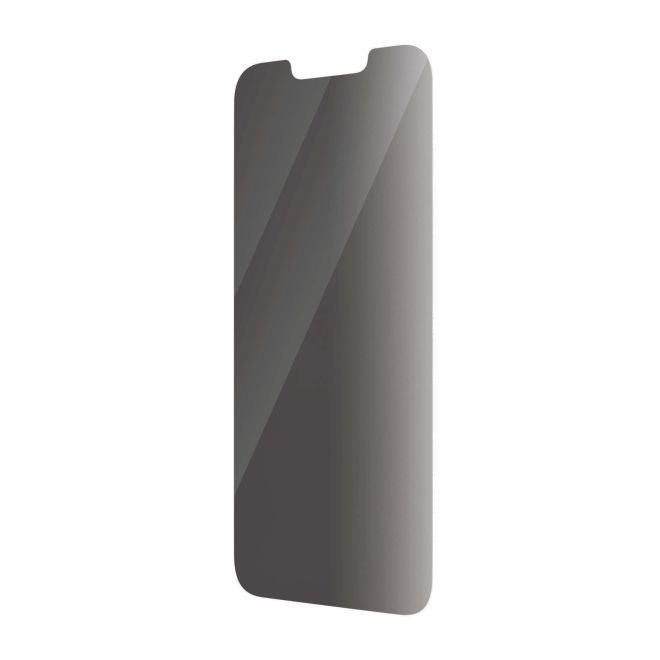 PanzerGlass - iPhone 14 Displayschutz aus gehärtetem Glas - Privacy Classic Fit (P2767) - schwarz