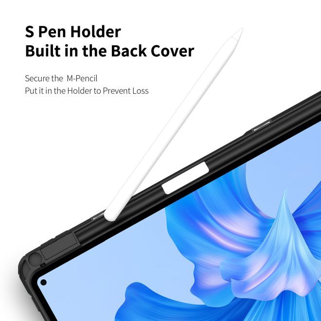 Dux Ducis - Huawei MatePad Pro 11 (2022) Hülle - Leder Bookcover - Toby Series - schwarz