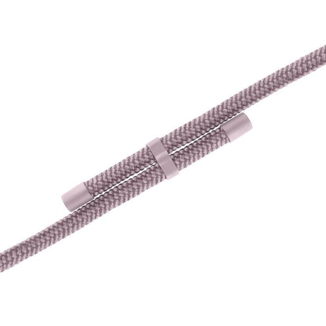 Just Elegance - Étui collier pour iPhone 14 Pro Max - Chaîne détachable et PopSockets inclus - Rose poudré