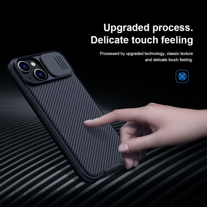 Nillkin - iPhone 14 Plus Hülle - Kunststoff Hardcase - CamShield Pro MagSafe Series - schwarz