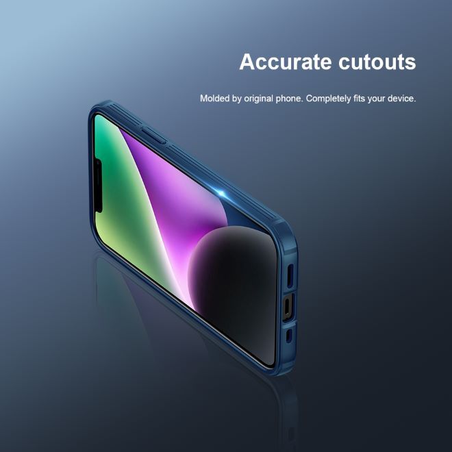 Nillkin - iPhone 14 Plus Hülle - Kunststoff Hardcase - CamShield Pro MagSafe Series - schwarz