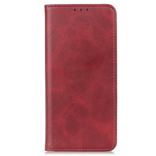 Samsung Galaxy S23 Ultra Handy Hülle - Classic V Leder Bookcover Series - rot
