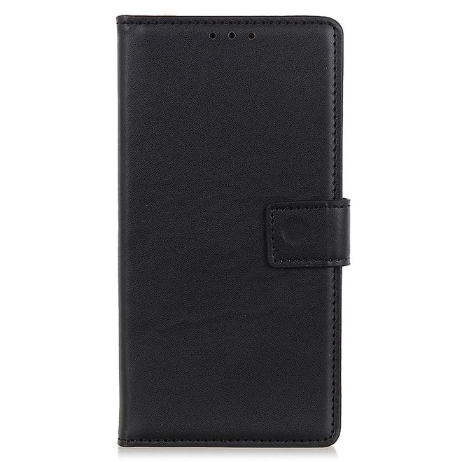 Samsung Galaxy S23 Ultra Handy Hülle - Classic II Leder Bookcover Series - schwarz