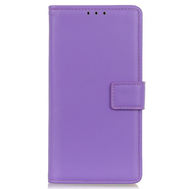 Samsung Galaxy S23 Ultra Handy Hülle - Classic II Leder Bookcover Series - purpur
