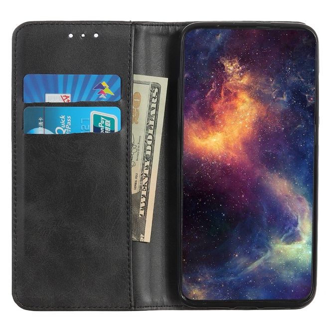 Samsung Galaxy S23+ Handy Hülle - Classic V Leder Bookcover Series - schwarz