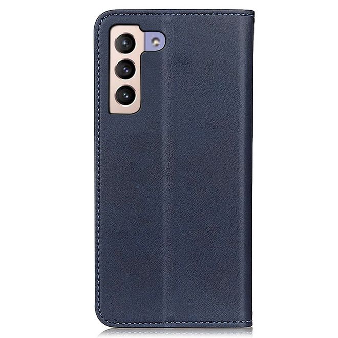 Samsung Galaxy S23+ Handy Hülle - Classic V Leder Bookcover Series - blau