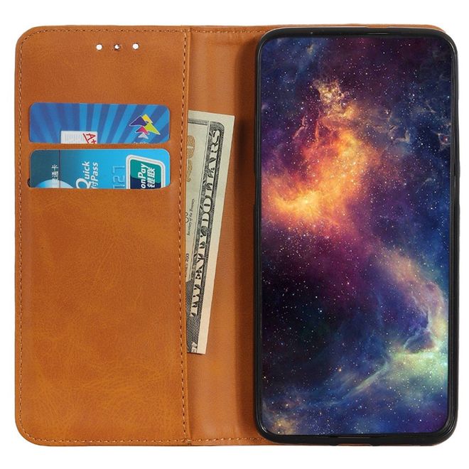 Samsung Galaxy S23+ Handy Hülle - Classic V Leder Bookcover Series - braun
