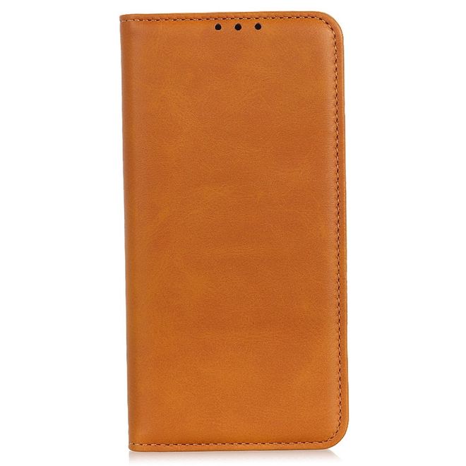 Samsung Galaxy S23+ Handy Hülle - Classic V Leder Bookcover Series - braun