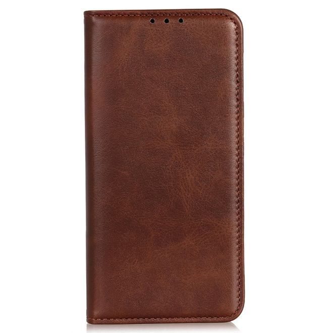 Samsung Galaxy S23+ Handy Hülle - Classic V Leder Bookcover Series - kaffeefarben