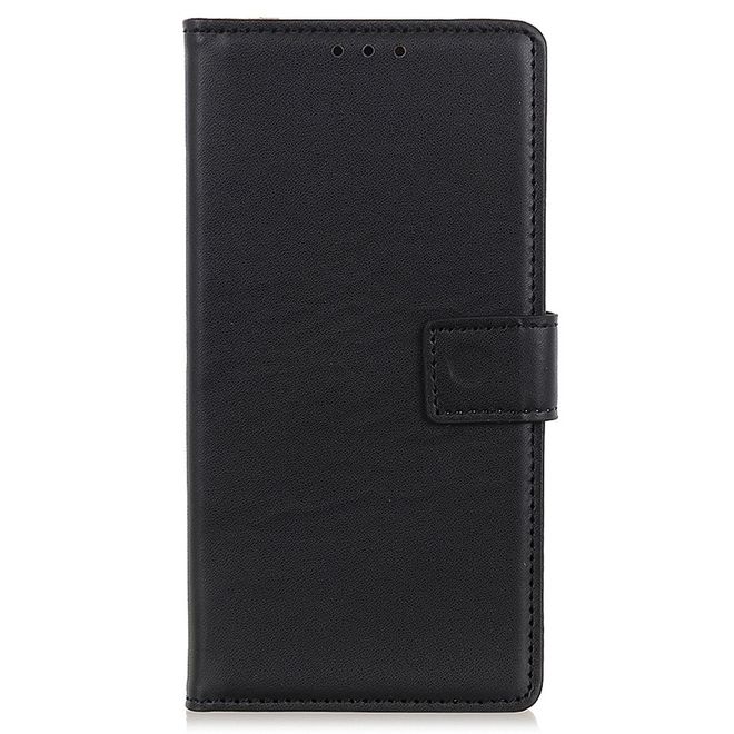 Samsung Galaxy S23+ Handy Hülle - Classic II Leder Bookcover Series - schwarz