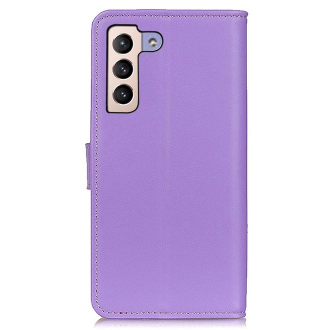 Samsung Galaxy S23+ Handy Hülle - Classic II Leder Bookcover Series - purpur