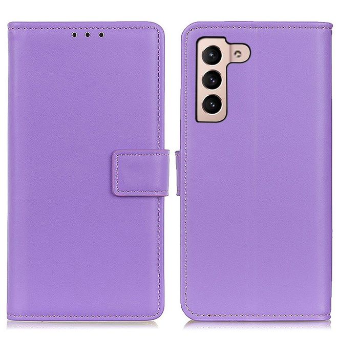 Samsung Galaxy S23 Handy Hülle - Classic II Leder Bookcover Series - purpur