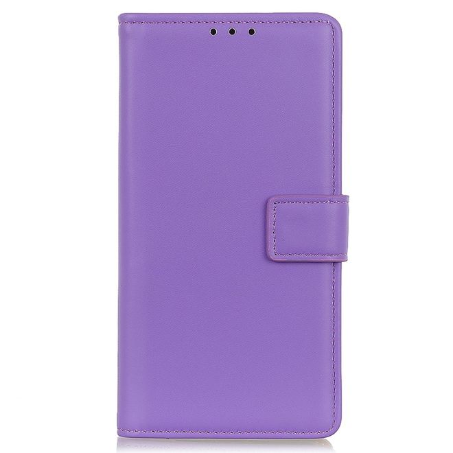 Samsung Galaxy S23 Handy Hülle - Classic II Leder Bookcover Series - purpur