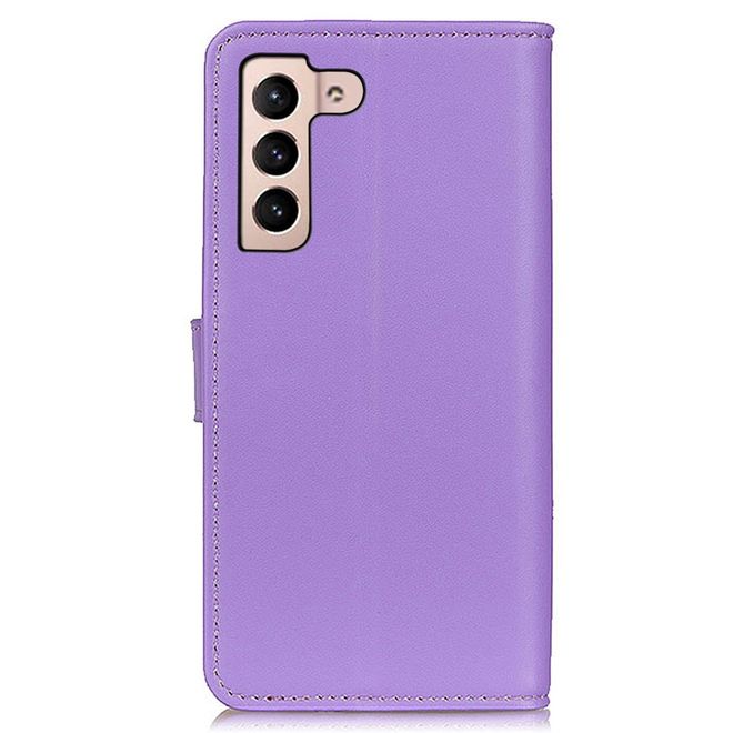 Samsung Galaxy S23 Handy Hülle - Classic II Leder Bookcover Series - purpur