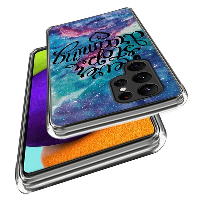 Samsung Galaxy S23 Ultra Handyhülle - Softcase Image TPU Series - Never Stop Dreaming