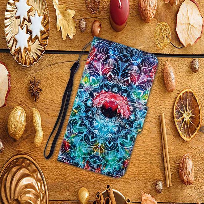 Samsung Galaxy S23+ Handy Hülle - Leder Bookcover Image Series - Mandala