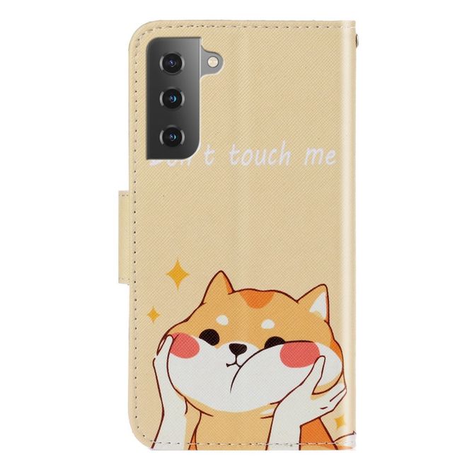 Samsung Galaxy S23+ Handy Hülle - Leder Bookcover Image Series - knuffiges Tier