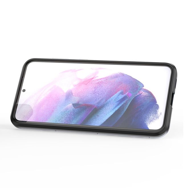 Samsung Galaxy S23+ Handy Hülle - Robustes Hardcase mit Kickstand - blau