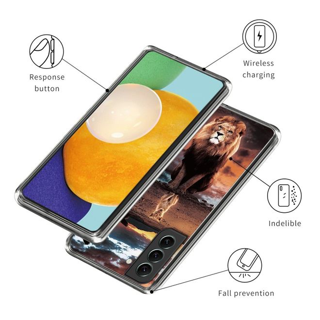 Samsung Galaxy S23+ Handyhülle - Softcase Image TPU Series - Löwe