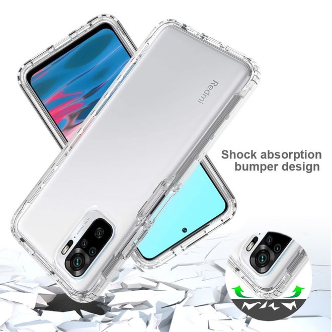 Xiaomi Poco M5s 4G / Redmi Note 10 4G / Redmi Note 10S 4G Hülle - Softcase TPU Series - transparent