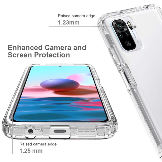 Xiaomi Poco M5s 4G / Redmi Note 10 4G / Redmi Note 10S 4G Hülle - Softcase TPU Series - transparent