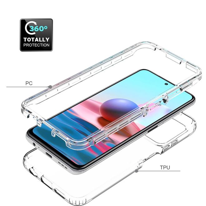 Xiaomi Poco M5s 4G / Redmi Note 10 4G / Redmi Note 10S 4G Hülle - Softcase TPU Series - transparent