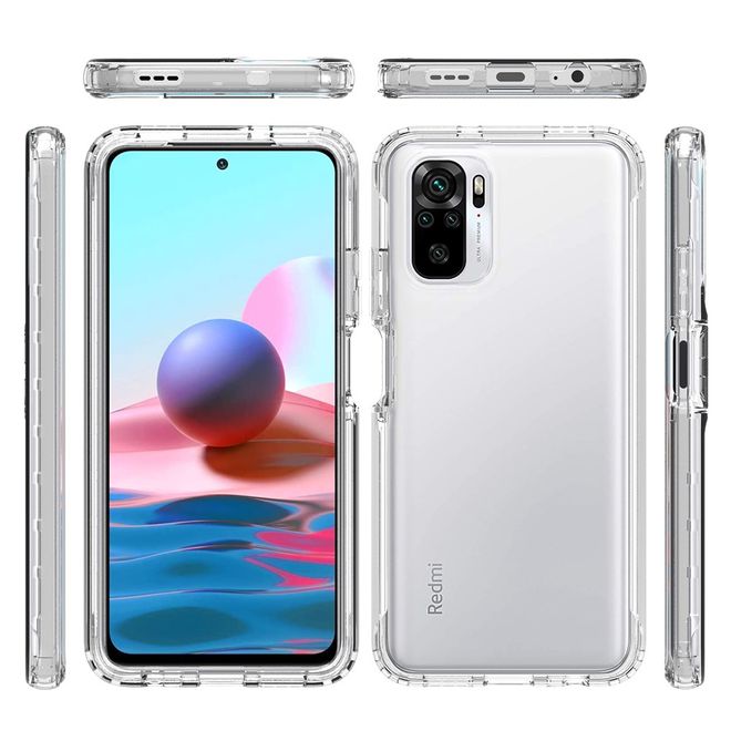 Xiaomi Poco M5s 4G / Redmi Note 10 4G / Redmi Note 10S 4G Hülle - Softcase TPU Series - transparent